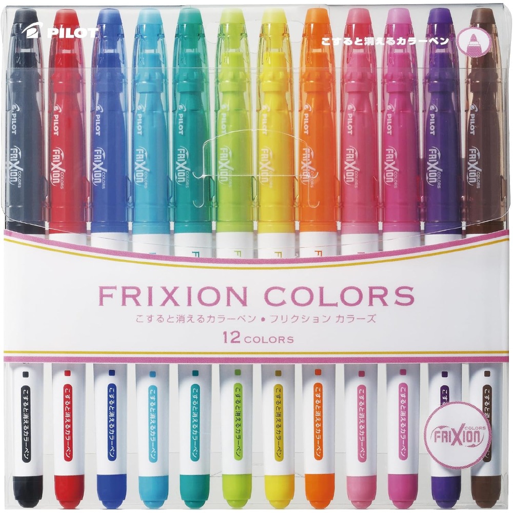 Pilot Pen Frixion - PILOT FriXion Colors Filzstift-Set, abwischbare Wasserfarben-Marker,