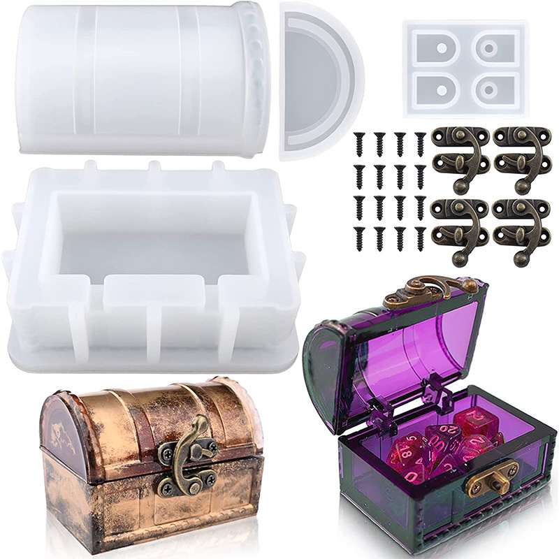 Craft Embellishment Storage - DIY Aufbewahrung sbox Silikon form Set