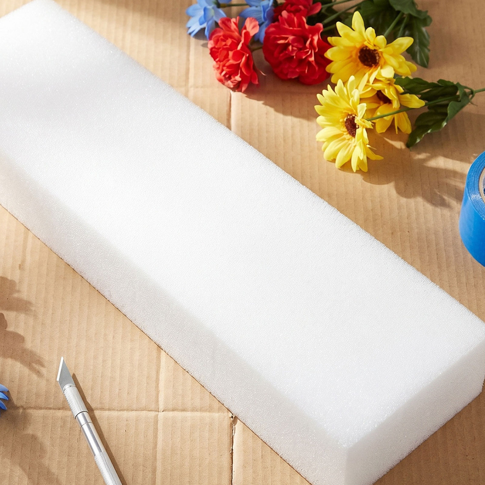 4 Stück Blumenschaumblöcke für – Embellishment Crafts Bewertung und Preis