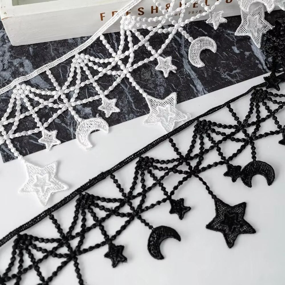 Spitzenaccessoires Schwarz-Wei – Lace Ribbon Trim Bewertung und Preis