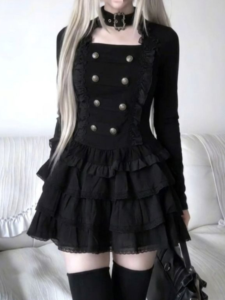 Gothic Harajuku Lolita 2-teili – Elastic Lace Trim Bewertung und Preis