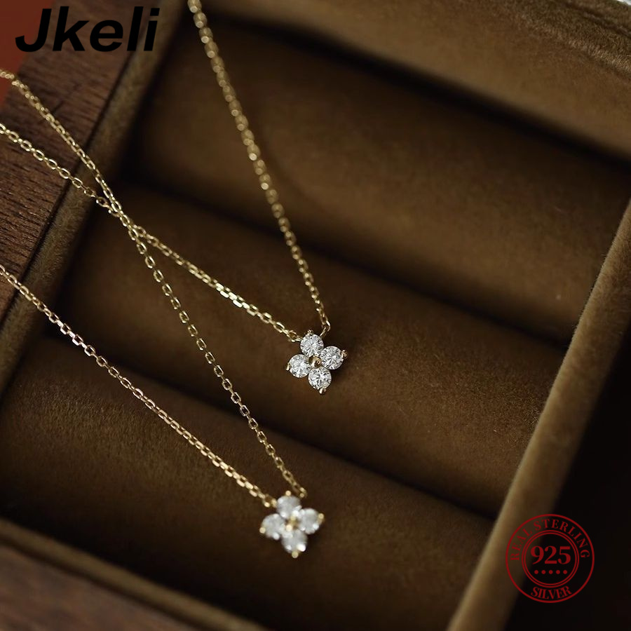 Jkeli 925 Sterling Silber verg – Pearl Trim Chain Bewertung und Preis