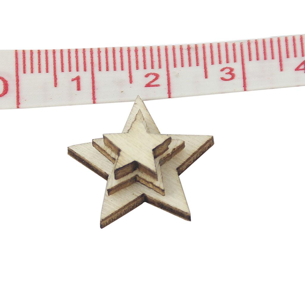 Lindenholz-Sternscheiben in Na – Embellish Craft Bewertung und Preis